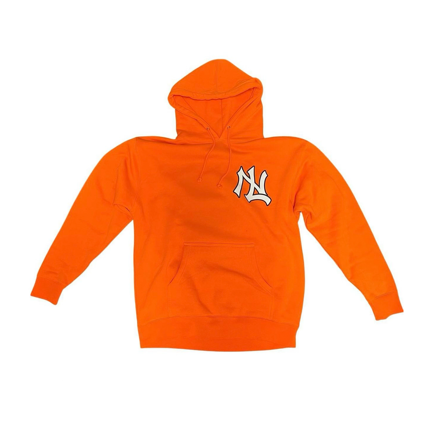 Orange Trench Wear Hoodie